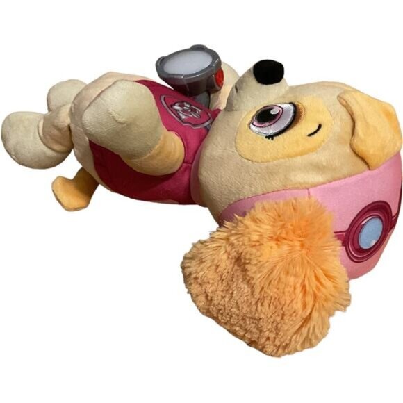 ️Paw Patrol Snuggle Up Skye Plush with Flashlight and Sounds Tested Works 12" - Picture 5 of 7